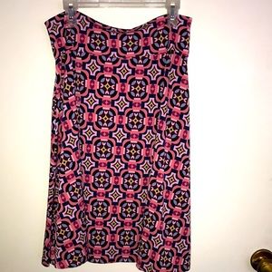 NWOT LuLaRoe Azure Skirt
